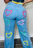 “Heart” Jeans